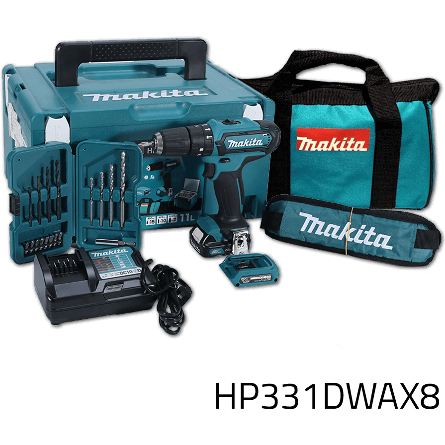 Makita HP331DWAX8 12V Cordless Hammer Drill (CXT-Series) | Makita by KHM Megatools Corp. Makita HP331DWAX8 12V Cordless Hammer Drill (CXT-Series) | Makita by KHM Megatools Corp.